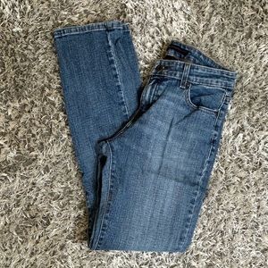 Levis Mid Rise Skinny Jeans Womens Size 6M Stretch Medium Wash Blue